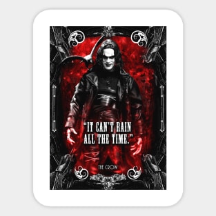 The Crow Quote Sticker